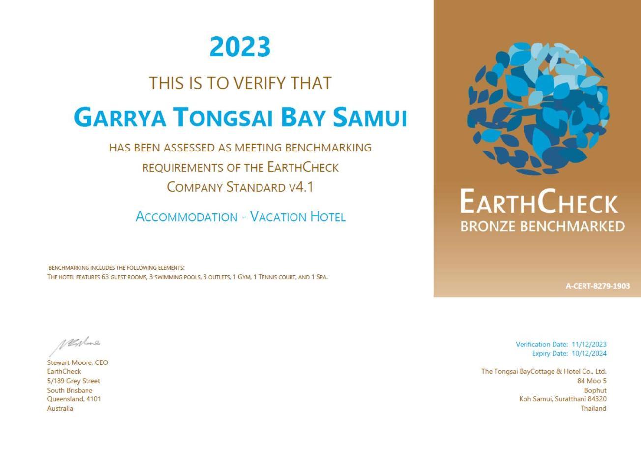Hotel Garrya Tongsai Bay Samui Choeng Mon Zewnętrze zdjęcie